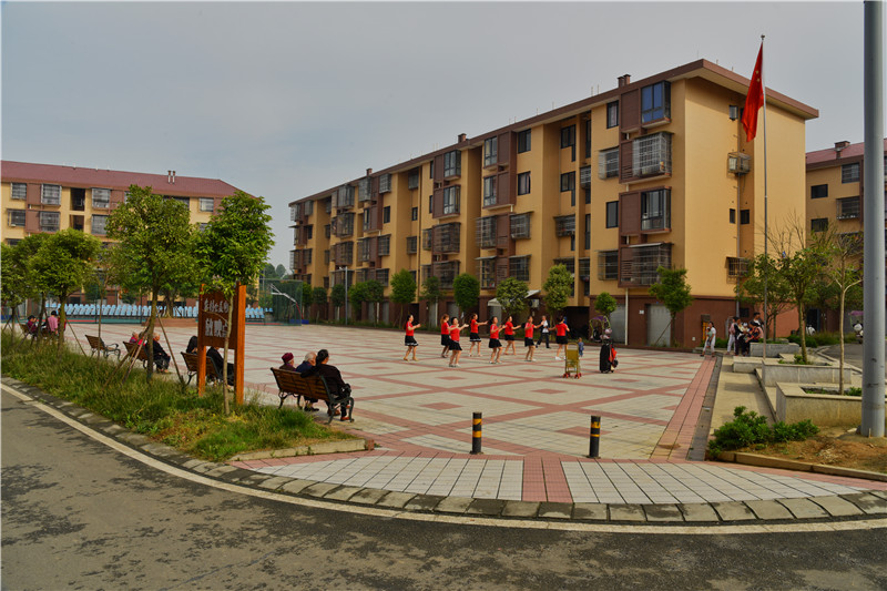 伏苓社区参观记 - 中共眉山市彭山区委老干部局